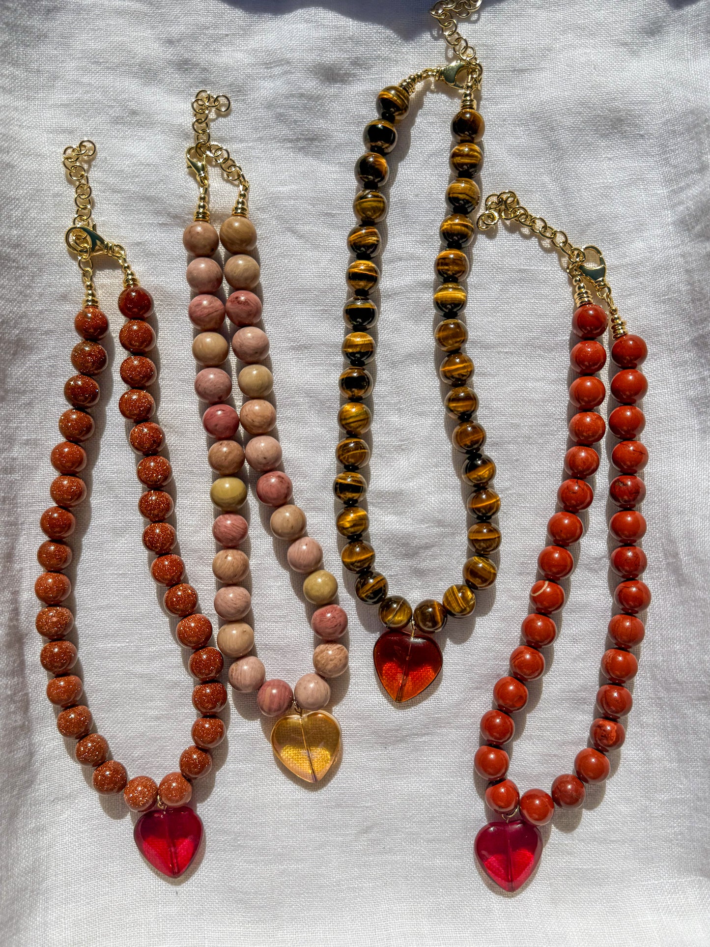 The Frances Necklace - Tigers Eye