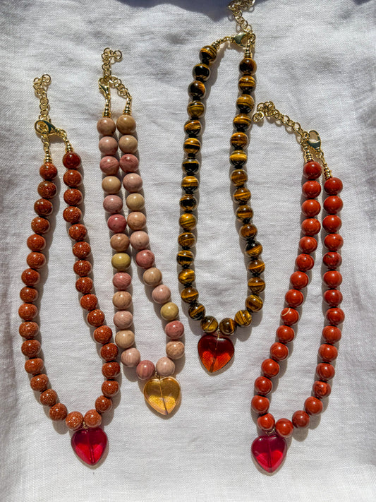 The Frances Necklace - Tigers Eye