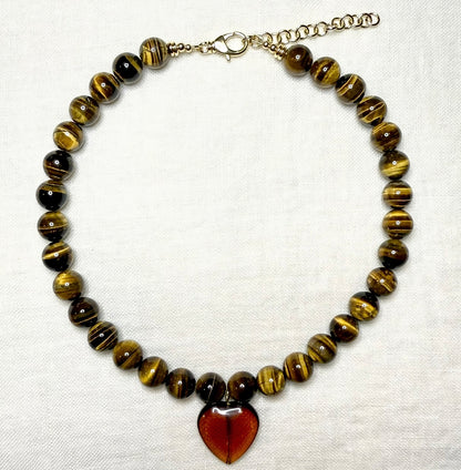 The Frances Necklace - Tigers Eye