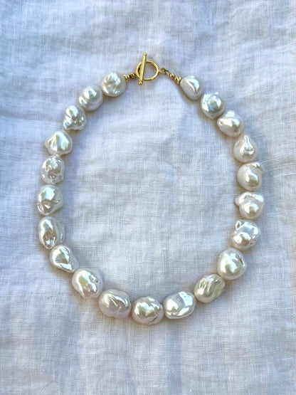 White Baroque Pearls