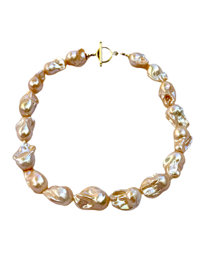 Golden Baroque Pearls