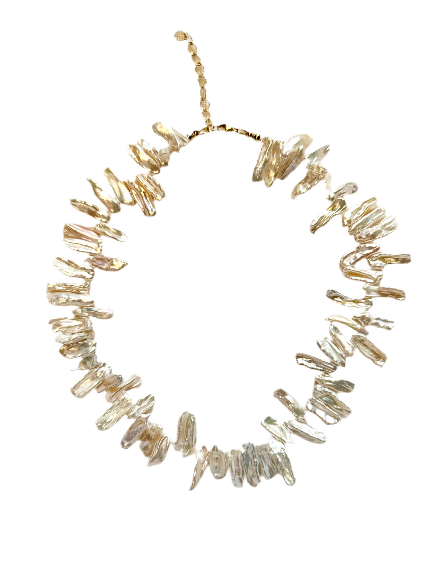 The Hillary Necklace in White