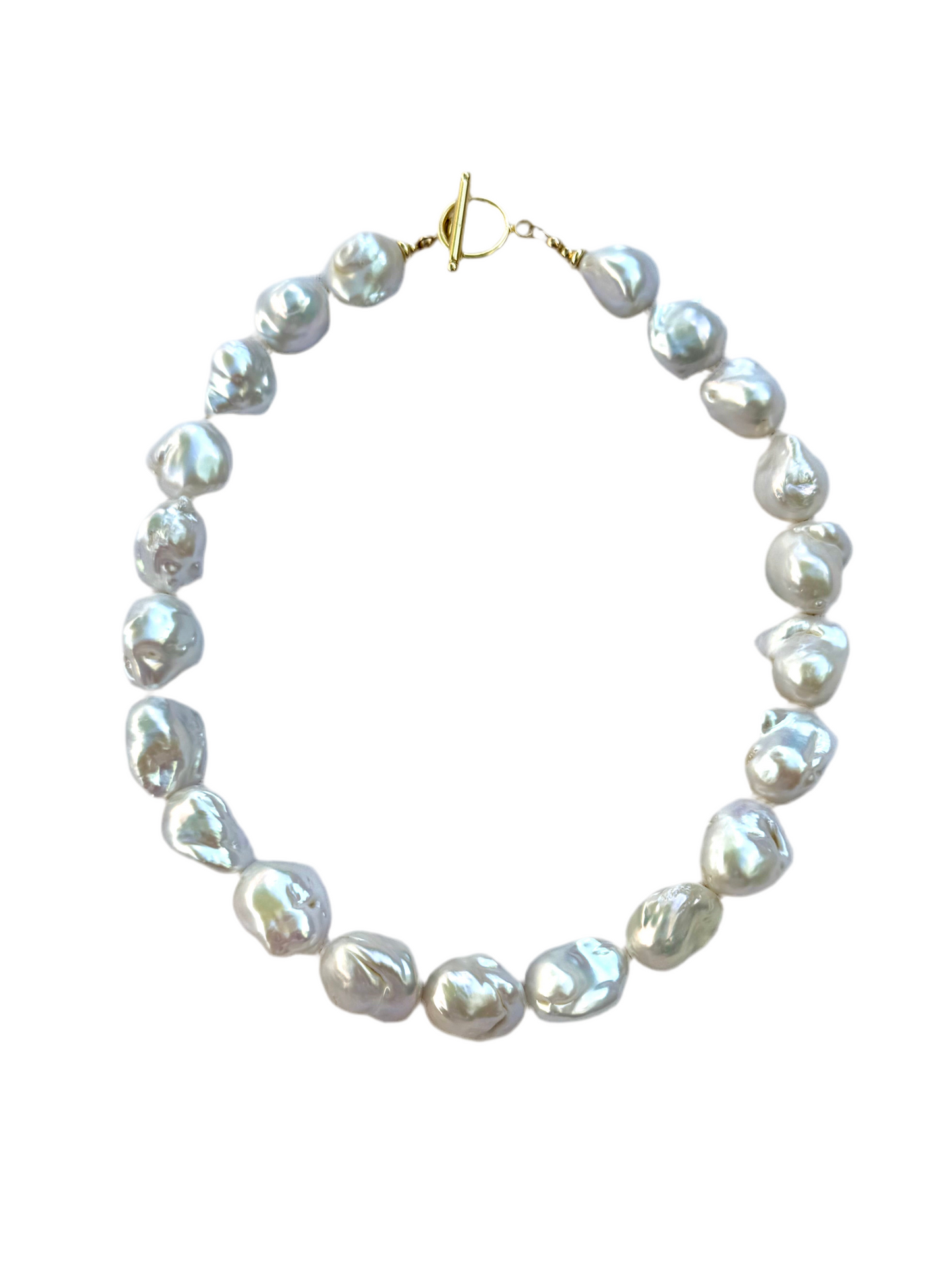 White Baroque Pearls