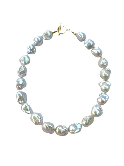 White Baroque Pearls