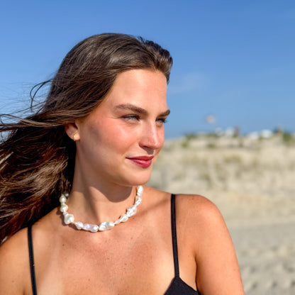 White Baroque Pearls