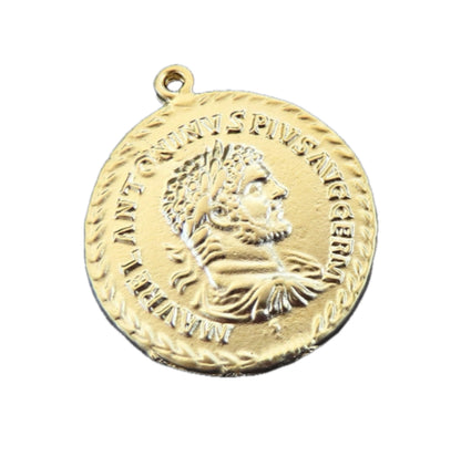 Large Roman Coin Charm