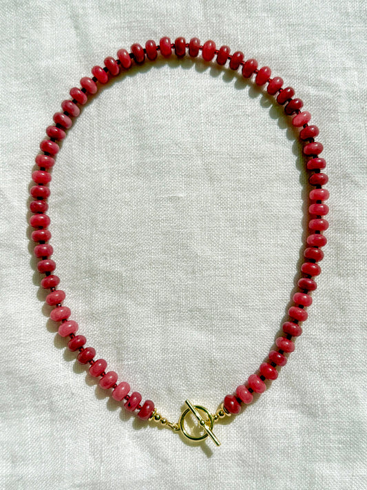 The Aura Necklace - Pomegranate