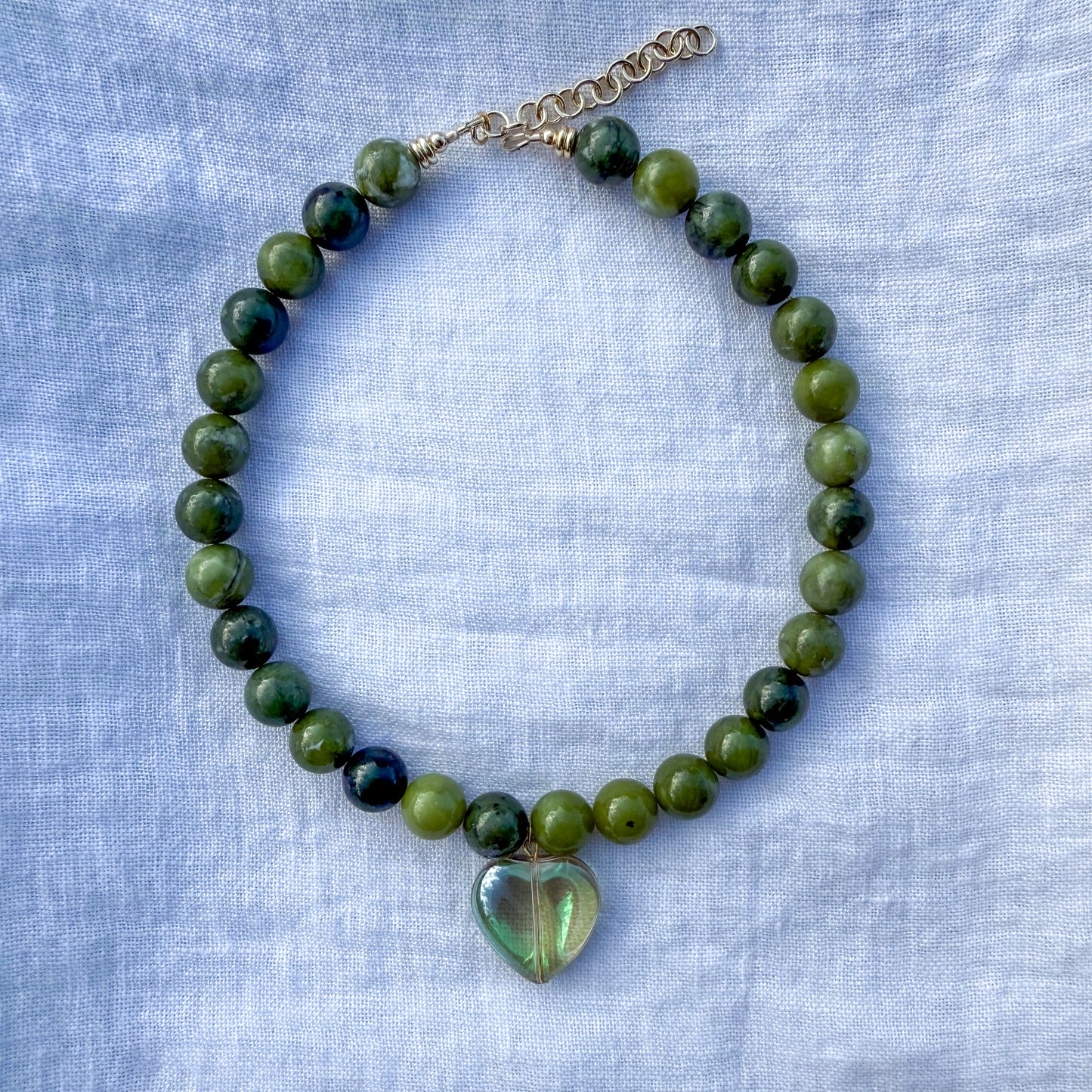 The Frances Necklace - Jade