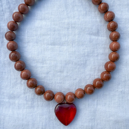 The Frances Necklace - Sandstone