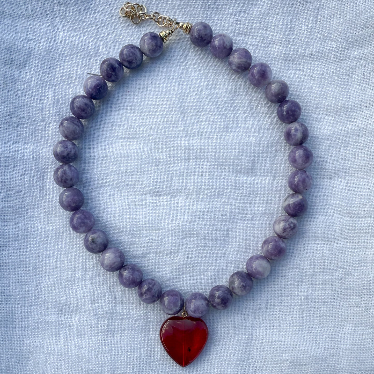 The Frances Necklace - Purple