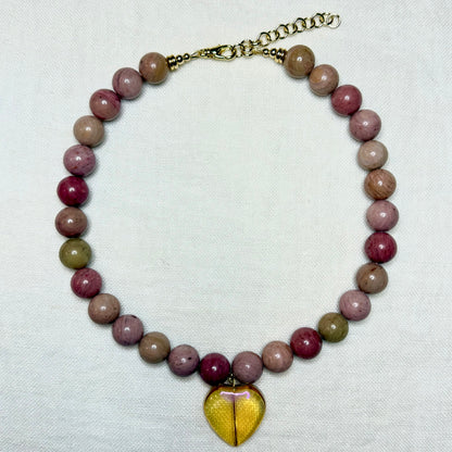 The Frances Necklace - Pink