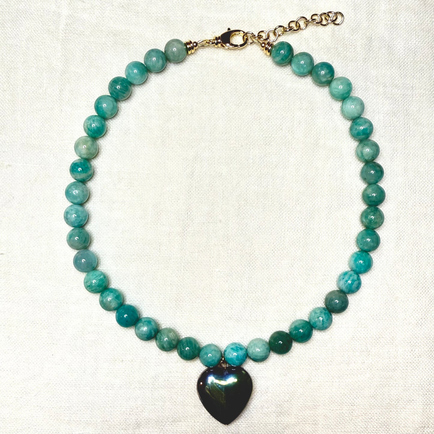 The Frances Necklace - Amazonite