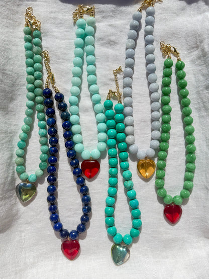 The Frances Necklace - Green